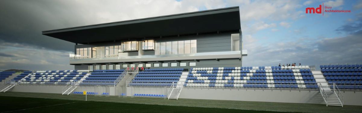 Świt Szczecin - projekt trybuny