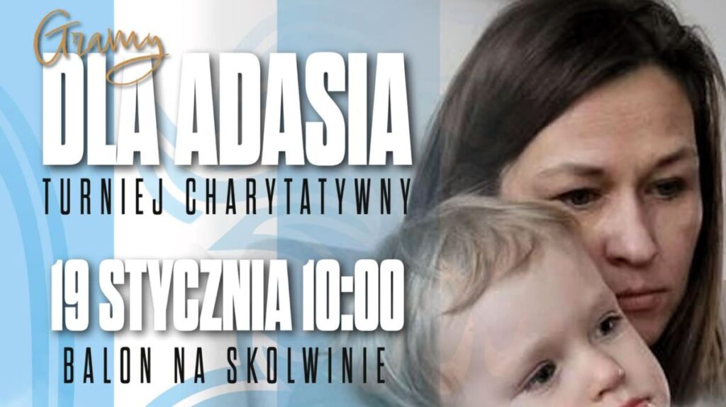 Gramy dla Adasia