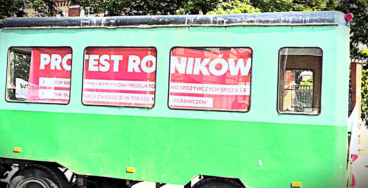 protest rolników Szczecin