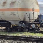 cysterna kolejowa z amoniakiem