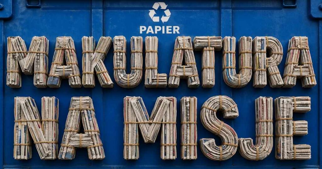 makulatura na misje - foto: AI